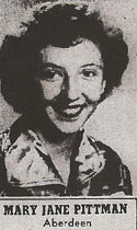 Mary Jane Pittman 1954